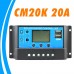 Controlador de Carga 20a - 12/24v  Digital (programable) - USB 