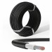 Cable Solar 4mm2  NEGRO -  H1Z2Z2-K (Certificado) - ROLLO 50 MTS.