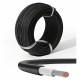 Cable Solar 4mm2  NEGRO -  H1Z2Z2-K (Certificado) - ROLLO 50 MTS.