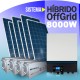 Sistema HIBRIDO  8000w 48v - Autónomo de baterías